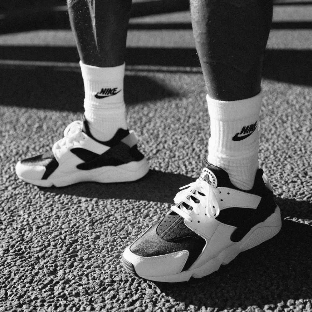 Nike Air Huarache Run OG Orca White Black Oreo DD1068-001 Men's ( NEW ) - Picture 1 of 6